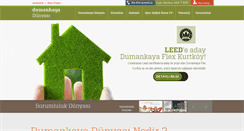 Desktop Screenshot of dumankayadunyasi.com