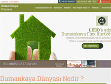 Tablet Screenshot of dumankayadunyasi.com